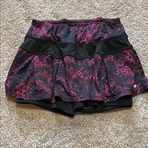 SkirtSports Women's Pink and Black Skirt